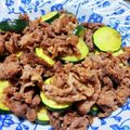 ちぃちゃん31513's cooksnap of when they made ズッキーニと牛肉の甘辛炒め.