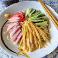 在宅勤務のおじさん's cooksnap of when they made ゴマ風味のタレがイケる✿うちの冷やし中華.