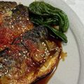 たにやまさん's cooksnap of when they made 甘辛旨い！簡単！鯖の照り焼き お弁当に◎.