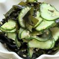 ゆけり３兄弟's cooksnap of when they made 胡瓜と若布の酢の物.