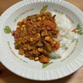 ひなれれ's cooksnap of when they made トマトでサッパリ☆簡単ひき肉夏野菜カレー.