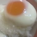 クックN2EY1C☆'s cooksnap of when they made レンジで！温泉たまご.