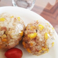 さむさん's cooksnap of when they made 焼きとうもろこしおにぎり.