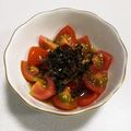 もぐ・ω・くま's cooksnap of when they made さっぱり和え物♡トマト×のり.