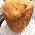 えびすかえら's cooksnap of when they made ホームベーカリにおまかせ！全粒粉食パン.