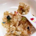 すこちゃぼ's cooksnap of when they made 10分で★かぶの葉と干しえびのふりかけ.
