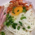 エリー♬'s cooksnap of when they made 簡単ランチにさっぱり☆混ぜそば風☆.