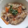 ミロ9607's cooksnap of when they made 炊き込みごはん（しめじ、しいたけ、人参）.