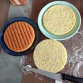 かえで２％'s cooksnap of when they made 簡単！スポンジを綺麗にスライスする方法☆.