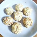 ペキのリリー's cooksnap of when they made オートミールの胡桃ココナッツバナナボール.