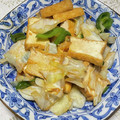 QPはにー's cooksnap of when they made キャベツと厚揚げのオイスター炒め.