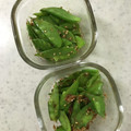 Ruriluru's cooksnap of when they made 旬の味わい☆絹さやのごま和え.