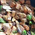 rikoko17's cooksnap of when they made なすと厚揚げの絶品タレ炒め♪.