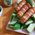 かわゆう1211's cooksnap of when they made 「ちくわきゅうり」のちくわが破れないワザ.