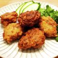 かなりんココりん's cooksnap of when they made 豚肉と豆腐1:1のボリューム唐揚げ.