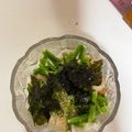 わかめ村's cooksnap of when they made ほうれん草ちくわの白だしマヨ和え.