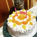 サクラちゃん大好き☆'s cooksnap of when they made ふわふわ基本のスポンジケーキ♡18cm.