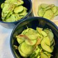 yu228's cooksnap of when they made きゅうりと茗荷のナムル風.