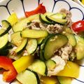 ＋SUN3's cooksnap of when they made 超簡単☆美味しいズッキーニの炒め物.