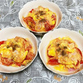 みぽぽ37's cooksnap of when they made トマトと卵とベーコンのマヨ炒め.
