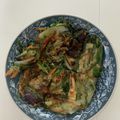 キムアグネス's cooksnap of when they made たんぱくプラス！もっちりチヂミ.