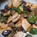 ナーちゃん's cooksnap of when they made ■鶏むね肉＆ピーマン＆茄子の甘味噌炒め■.