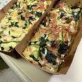 緑茶屋's cooksnap of when they made パンの耳活用　キッシュ　朝ご飯(^o^).