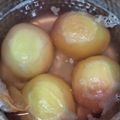 ほか弁ママ's cooksnap of when they made シンプル！桃のコンポート♡.