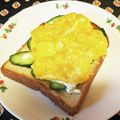 龍青空ママ's cooksnap of when they made 私の好きなたまごトースト.