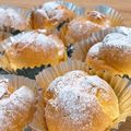 miyumam16's cooksnap of when they made 米粉で作るシュークリーム。.