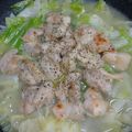 クックJOEさん's cooksnap of when they made 鳥モモとキャベツの☆塩バター鍋☆.