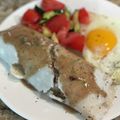 saki1010's cooksnap of when they made 朝食・おやつに☆米粉で作る簡単ブリトー。.