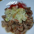 クックJOEさん's cooksnap of when they made 牛肉旨塩レモンねぎ☆メイン☆夕食☆簡単.