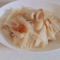 きらり流れ星's cooksnap of when they made 大根とちくわの小鉢.