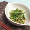 ＊とみこ＊'s cooksnap of when they made 簡単★水菜のポン酢あえ.