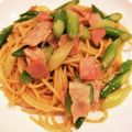 suzuchichi's cooksnap of when they made 簡単！アスパラとベーコンのペペロンチーノ.