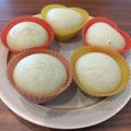 にゃんこぷー's cooksnap of when they made いたってシンプル。ふんわり王道の蒸しパン.