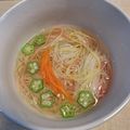ほか弁ママ's cooksnap of when they made 七夕❀　すまし汁に広がる星空☆　七夕汁❀.