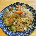 さすらい's cooksnap of when they made 【糖質オフ】しらたきの焼きそば風.