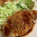 ポメちょん's cooksnap of when they made ジューシーやわらかトンテキ☆.