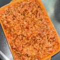 crystaI's cooksnap of when they made 冷蔵庫で長期保存ミートソース.