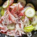 kinkinsan's cooksnap of when they made 超簡単　きゅうりとカニカマの酢の物.