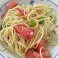 珠リン's cooksnap of when they made トマトとオクラとツナの冷製パスタ.