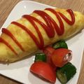 かんかかんか's cooksnap of when they made 簡単に卵が巻け中はふわふわなオムライス♪.