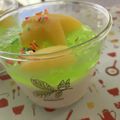 スイーツ父さん's cooksnap of when they made 七夕に！ミルクプリン♡サイダーゼリーのせ.