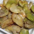 ヨシヨッシー's cooksnap of when they made 簡単！そら豆のにんにく炒め.
