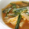 聖まま３'s cooksnap of when they made キムチと豆腐の☆炎のスープ.