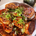 だるみ's cooksnap of when they made 甘辛照り焼き♪れんこんはさみ焼き.