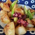 クックBRNNPL☆'s cooksnap of when they made バル風♪タコとじゃがいものガーリック炒め.