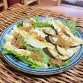 料理男子部🍻's cooksnap of when they made 簡単♪茄子と油揚げのミルフィーユ／梅だれ.